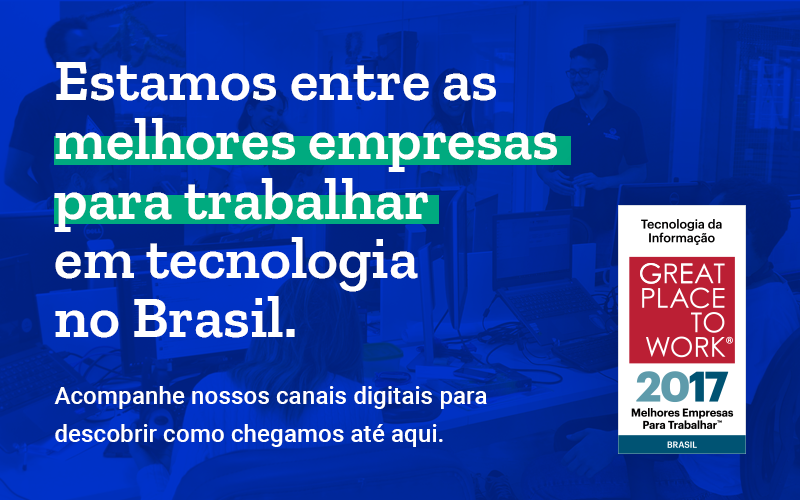 A Lambda3 está entre as melhores empresas para trabalhar em tecnologia no Brasil