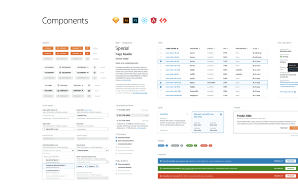 Exemplo de Design System