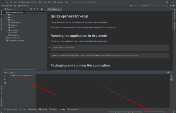 Criando e configurando um projeto em Quarkus