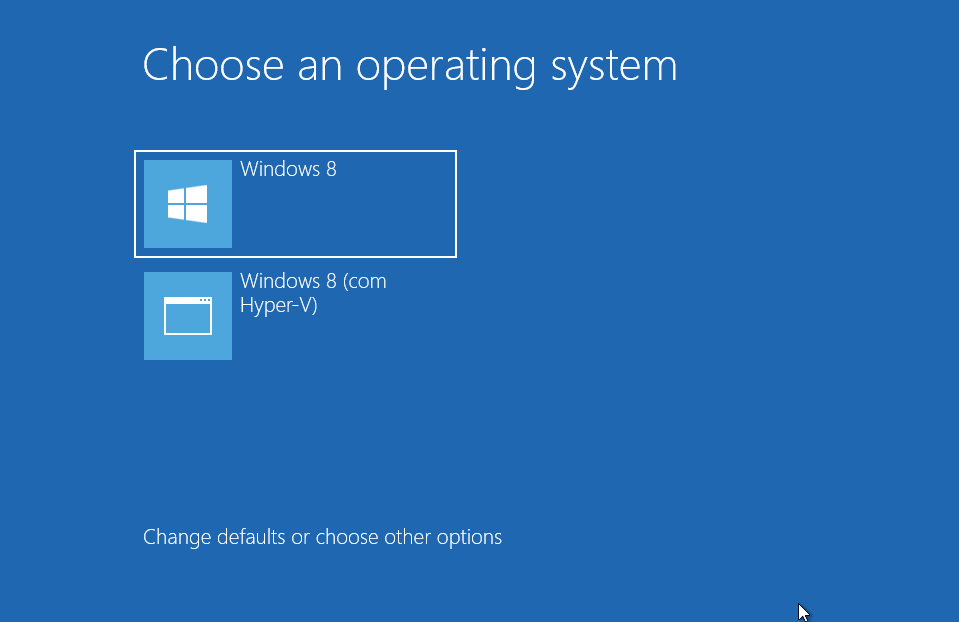 Dual boot depois de alterado